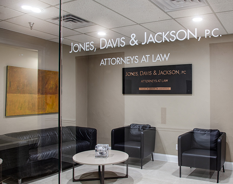 entry area for Jones, Davis & Jackson, PC office